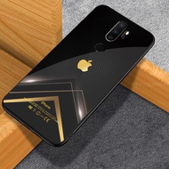 Softcase Kaca for Oppo A9 2020 / A5 2020 Model Logo iPhone Elegant | PC51 | Permata Case | - Softcase Oppo A9 2020 / A5 2020 Murah - Case Oppo A9 2020 / A5 2020 Mewah - Casing Oppo A9 2020 / A5 2020 - Kesing Oppo A9 2020 / A5 2020 - Silikon Oppo A9 2020