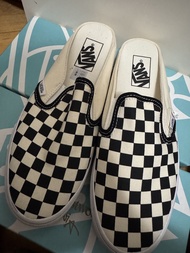 Vans Slip-On Mule 黑白格紋拖鞋