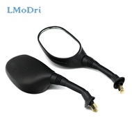 ‘；【。 Lmodri Motorcycle Rear View Mirror Motorbike 8Mm Back Side Replacement Mirrors Scooter E-Bike Universal Use
