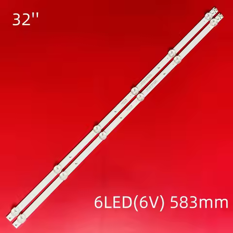 Led Backlight Strip Voor 32Inch K320WDC1 A2 4708-K32WDC-A2113N01 6LED 583Mm TX-32ER250ZZ K320WDC2B K
