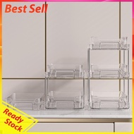 2/3 Tier Bathroom Cabinet Organizer Sliding Storage Drawers PET Waterproof Clear