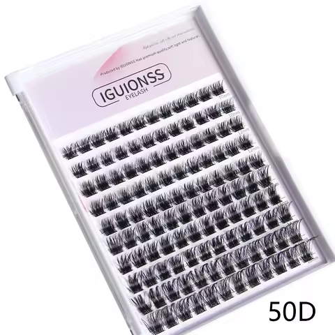 IGUIONSS 30D 40D Super Cluster Eyelash Extension Natural Mink makeup Lashes Individual False eyelash