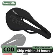 Shockproof Road Racing Bike Saddle Racing MTB Bike Cushion Ultralight Seat Black