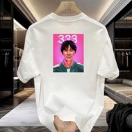 Squid Game 333 Distro Cotton Squid 20S T-Shirt - Comfortable & Soft Unisex Original Premium for Men 