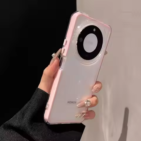 For Honor X9D/X70 Case Fashion Transparent 2-in-1 Skin-friendly TPU Cover For Honor x7d Shockproof B