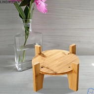 LINDW99NX Water Jug Holder, Sturdy Bamboo Drink Dispenser Stand,  Strong Height Increase Beverage Di