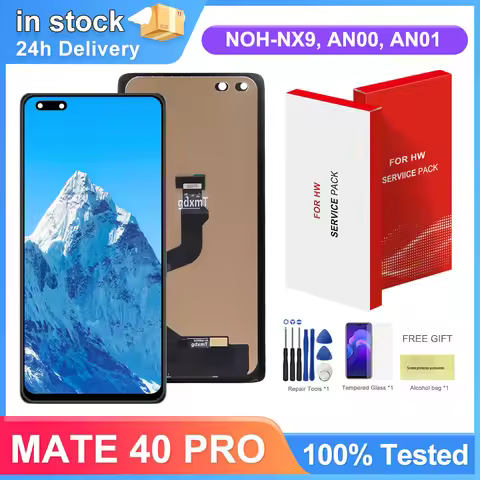 TFT Display Screen for Huawei Mate 40 Pro Lcd NOH-NX9 NOH-AN00 Touch Screen Digitizer Assembly for H