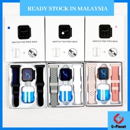 Hot-Sale T55 Smart Watch / T55 Pro Max Smart Watch with Pro 4 Earbuds &amp; 2 Straps set 2023 New Design