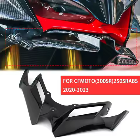 Motorcycle Front Fairing Aerodynamic Winglet Cover Fixed Wind Wing FOR CFMOTO CF300SR CF250SR 250SR