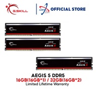 G.SKILL AEGIS 5 DDR5 GAMING LONGDIMM / PC RAM ( 16GB*1 / 16GB*2 ) ( 5600MHZ / 600MHZ CL36 )