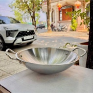 Tithafac stainless steel stir-fry pan 430 Size 26cm HKM