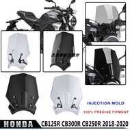 Hot Sale Suitable for Honda CB125R CB250R CB300R 18-20 Modified Front Windshield Windshield