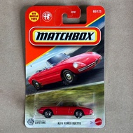 Matchbox Alfa Romeo Duetto - Red ( 60/125 - 2025 ) New for 2025