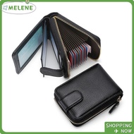 MELENE Card Holder, RFID NFC Leather Card Bag,  Rfid Wallet Unisex