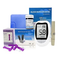 GO Auto-Hemoglobin Meter Hemoglobin Tester Hemoglobin Test Kit Glucometer to Measure Blood Sugar, 50 Test Strips + 50x Needles