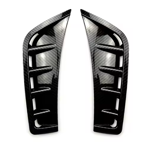 1Pair Canard Spoiler Splitter Front bumper side trim cover For Mercedes C Class GLC 2020+ GLC260 GLC