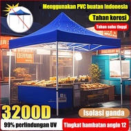 TENDA MATAHARI 99% UV Insulation Folding Tent 2x2 3x3 1300D Extra thick, anti-aging, rainproof, sunp