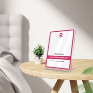 QR Code Stand Acrylic Duit Now QR Code Display QR Code for Traders