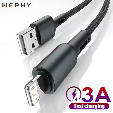Fast Charge USB Cable For iPhone 14 13 12 11 Pro Max XS XR 7 8 Plus SE iPad Lighting Long 2m 3m Shor