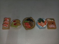 迷你食物模型全部30hk Miniature Japanese Food Magnets