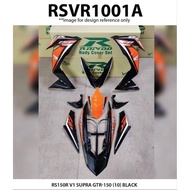 Rapido Cover Set Honda RS150R V1 V2 V3 Supra GTR-150 (10) Black Red Blue Yellow RS150 Supra GTR 150 