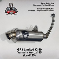 KNALPOT WRX GP3 LIMITED K150 AEROX155