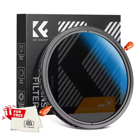 K&F Concept 2in1 CPL ND Filter 37-82mm Variable ND CPL Multifunction Filter ND2 ND32 67mm 82mm VND F