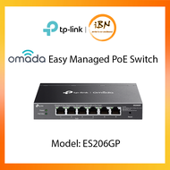 TP-Link ES206GP Omada 6-Port Gigabit Easy Managed Switch with 4-Port PoE+ @ IBN