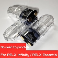 [⚡智能闪电发货⚡ 有保家⚡]  relx/relax/ rlx/rexl/relex/rexl  REFILL POD empty po d   relx infinity 2 black or w