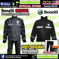 Benelli 2 Layer Raincoat ORIGINAL Baju Hujan Double Lapis Rain coat Rain Suit RFS150i RFS150 TNT135 