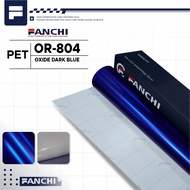 152Cm Sticker FANCHI OR-804 OR804 PET Oxide Dark Blue / Meter
