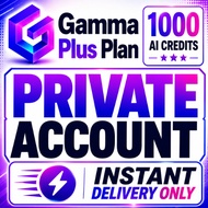 Gamma AI Plus Account | 1000 AI Credits | AI Presentation Maker | Instant Delivery