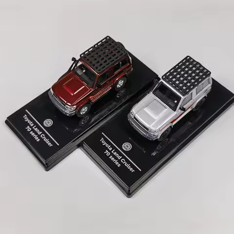 1:64 Land Cruiser LC71 & 250 prado alloy car model Collection Display gift 7cm