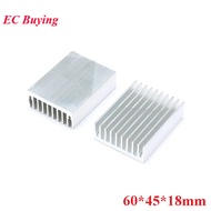 1pcs 60*45*18mm Heatsink 60X45X18mm Cooler Cooling Fin Aluminum Heat Sink Radiator for LED, Power IC