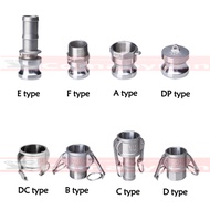 304 Stainless Steel Quick Connector E-Type Buckle Type Pagoda Connector Hose Quick Plug High Pressur