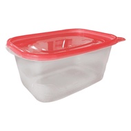 20 Rectangular boxes with red lids 64oz (1890ml)