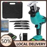 88V Multifunction Saw Cordless Reciprocating Saw Handsaw Saber Saw for Metal Wood Pipe Cutting Saw w