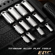 SIMULR Titanium Alloy Storage Box, Mini Portable Sealed Capsule,  Ultra-light Waterproof Medicine  K