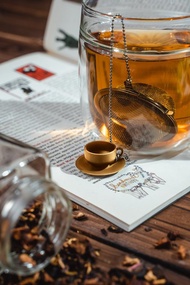 01LIV 不銹鋼濾茶器 CHICHI 濾茶球 茶杯吊饰 原創設計 泡茶器