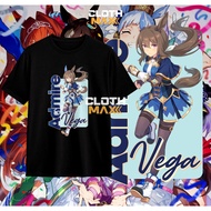 Kaos Dewasa Baju Uma Musume Tshirt Admire Vega Pretty Derby Game Premium Mihono Bourbon Murah Unisex