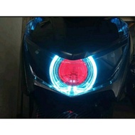 CUCI GUDANG Reflektor Headlamp Beat Deluxe PAKET Biled AES Turbo SE