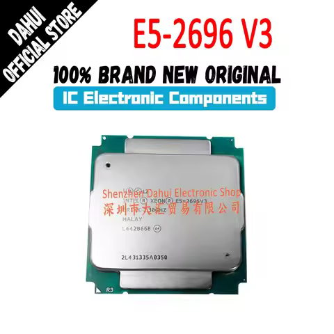 E5 2696V3 E5-2696V3 SR1XK 18-CORE 2.3GHz LGA 2011-3 CPU E5-2696 V3