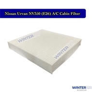 • Nissan Urvan NV350 E26 (2012’-Present) • Air Cond Cabin Filter (Aftermarket) • Winter Air •