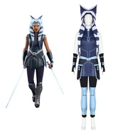 Star Wars The Clone Wars Ahsoka Tano Cosplay Movie Costume Set For Women