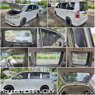 Toyota Noah Voxy 70 的專車專用濾光窗網太陽擋