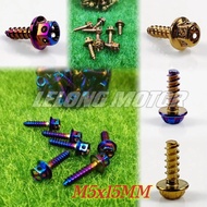 1PC SCREW M5X15MM COVER SET SCREW SKRU COVERSET