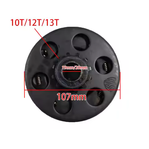 19mm 20mm Centrifugal Automatic Clutch 3/4" 10 \11\12\13 Tooth 420\350 Chain for GO Kart Fun Karting