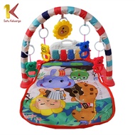 Satu Keluarga Baby Playgym M178 Mainan Playmat Piano Musical Kerincingan Rattle Play Gym Matras Main