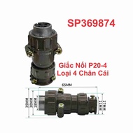 P20-4 Female 4-Pin Type Wire Connector