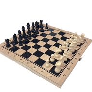 HPT Folding Wooden Chess Board Pieces Set 5 Size Board Game Chess Set Chess Board